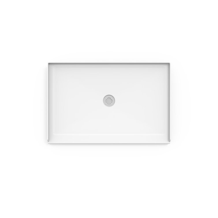 JACUZZI® Center Drain 32" x 48" Shower Base Wayfair